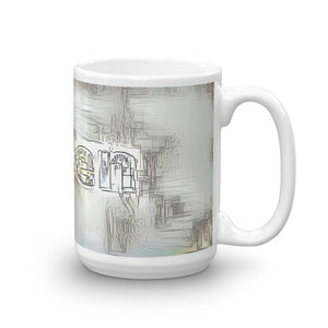 Aspen Mug Victorian Fission 15oz left view