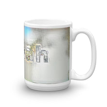 Load image into Gallery viewer, Aishah Mug Victorian Fission 15oz left view