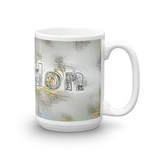 Load image into Gallery viewer, Braydon Mug Victorian Fission 15oz left view