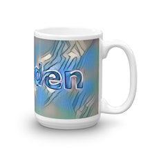 Load image into Gallery viewer, Brenden Mug Liquescent Icecap 15oz left view