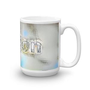 Davion Mug Victorian Fission 15oz left view