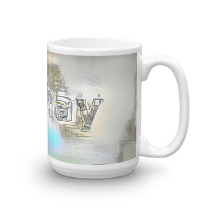 Akshay Mug Victorian Fission 15oz left view