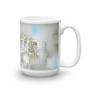 Alexis Mug Victorian Fission 15oz left view