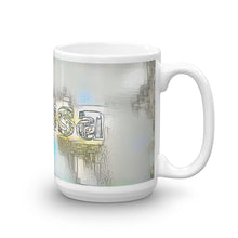 Load image into Gallery viewer, Alyssa Mug Victorian Fission 15oz left view