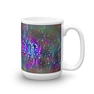 Aaron Mug Wounded Pluviophile 15oz left view