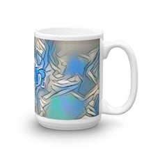 Load image into Gallery viewer, Ann Mug Liquescent Icecap 15oz left view