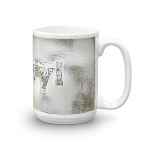 Cheryl Mug Victorian Fission 15oz left view