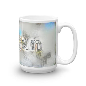 Dragan Mug Victorian Fission 15oz left view