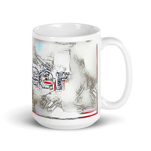 Ameer Mug Frozen City 15oz left view