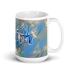 Chaim Mug Liquescent Icecap 15oz left view