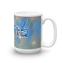 Load image into Gallery viewer, Bonita Mug Liquescent Icecap 15oz left view