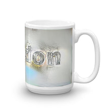 Load image into Gallery viewer, Brandon Mug Victorian Fission 15oz left view