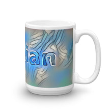 Load image into Gallery viewer, Damian Mug Liquescent Icecap 15oz left view