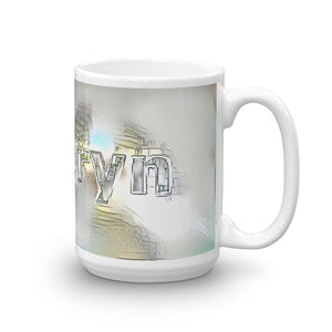 Cathryn Mug Victorian Fission 15oz left view