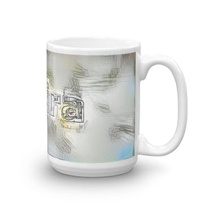 Amira Mug Victorian Fission 15oz left view