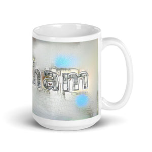 Beckham Mug Victorian Fission 15oz left view