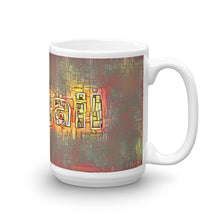 Load image into Gallery viewer, Abigail Mug Transdimensional Caveman 15oz left view