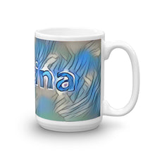 Load image into Gallery viewer, Bettina Mug Liquescent Icecap 15oz left view