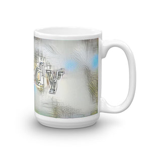 Candy Mug Victorian Fission 15oz left view