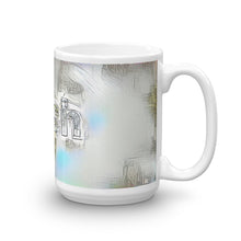 Load image into Gallery viewer, Cash Mug Victorian Fission 15oz left view