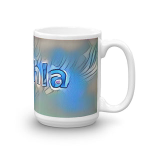 Cushla Mug Liquescent Icecap 15oz left view