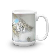 Load image into Gallery viewer, Aniyah Mug Victorian Fission 15oz left view