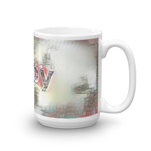 Load image into Gallery viewer, Abby Mug Ink City Dream 15oz left view