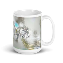 Load image into Gallery viewer, Avalyn Mug Victorian Fission 15oz left view