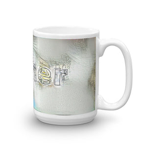 Archer Mug Victorian Fission 15oz left view