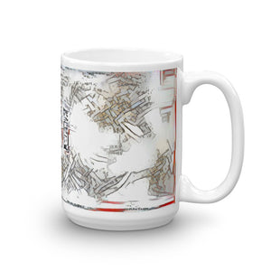 Ali Mug Frozen City 15oz left view