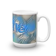 Load image into Gallery viewer, Brielle Mug Liquescent Icecap 15oz left view