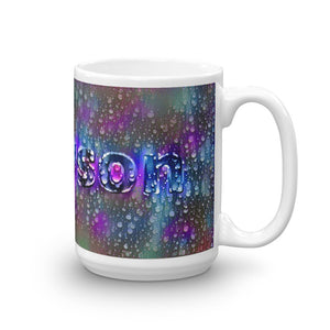 Addyson Mug Wounded Pluviophile 15oz left view