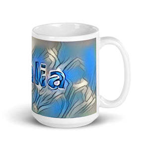 Analia Mug Liquescent Icecap 15oz left view