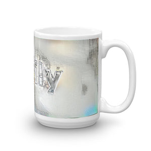 Cecily Mug Victorian Fission 15oz left view