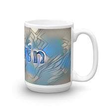 Load image into Gallery viewer, Calvin Mug Liquescent Icecap 15oz left view