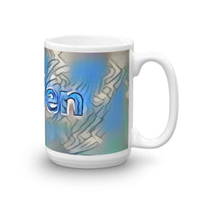 Load image into Gallery viewer, Ayden Mug Liquescent Icecap 15oz left view