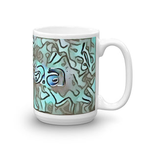 Aitana Mug Insensible Camouflage 15oz left view