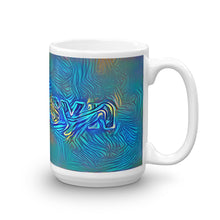 Load image into Gallery viewer, Addisyn Mug Night Surfing 15oz left view