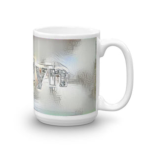 Ashlyn Mug Victorian Fission 15oz left view