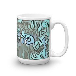 Alesha Mug Insensible Camouflage 15oz left view