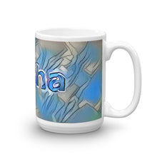 Load image into Gallery viewer, Alisha Mug Liquescent Icecap 15oz left view