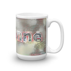 Adrienne Mug Ink City Dream 15oz left view