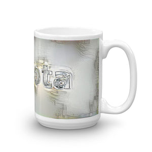 Dakota Mug Victorian Fission 15oz left view