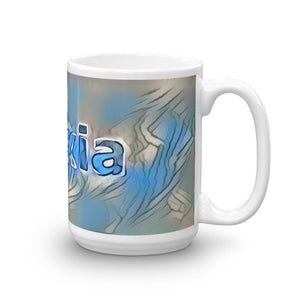 Alexia Mug Liquescent Icecap 15oz left view