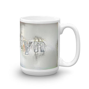 Carolyn Mug Victorian Fission 15oz left view