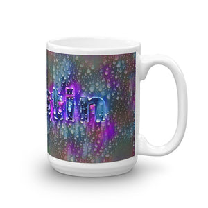 Agustin Mug Wounded Pluviophile 15oz left view