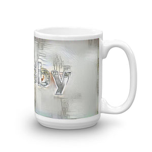 Crosby Mug Victorian Fission 15oz left view