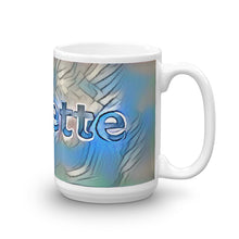 Load image into Gallery viewer, Annette Mug Liquescent Icecap 15oz left view