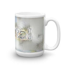 Load image into Gallery viewer, Crystal Mug Victorian Fission 15oz left view