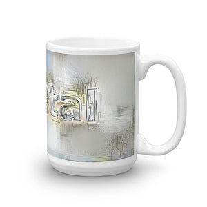 Crystal Mug Victorian Fission 15oz left view